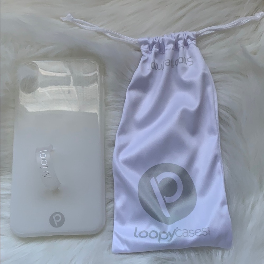 White Ombré Loopy Case iPhone XS Max